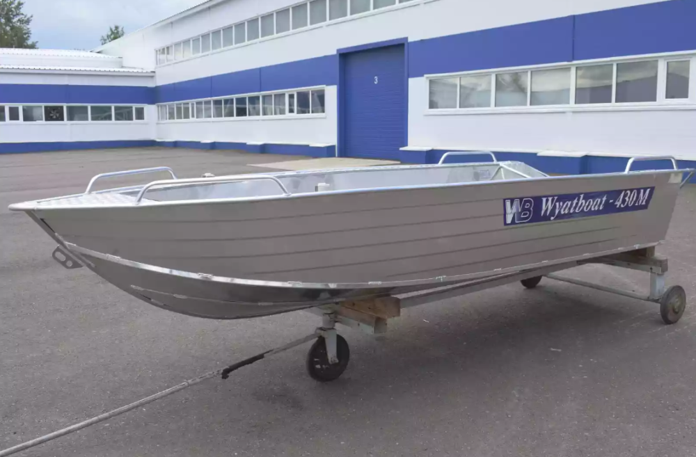 Алюминиевая лодка  Wyatboat-430М в Бийске