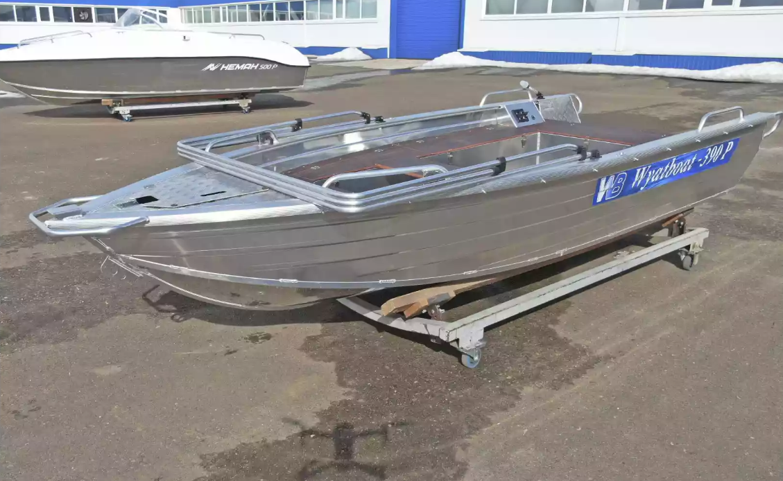 Алюминиевая лодка Wyatboat-390РМ в Бийске
