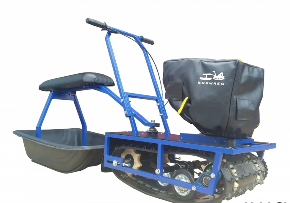 Мини-мотобуксировщик Альбатрос-М с фарой в Бийске