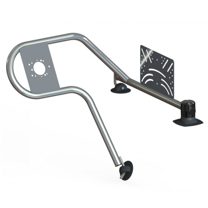 Стойка рулевая с креплением на баллон надувной лодки 32мм быстросъемная в Бийске