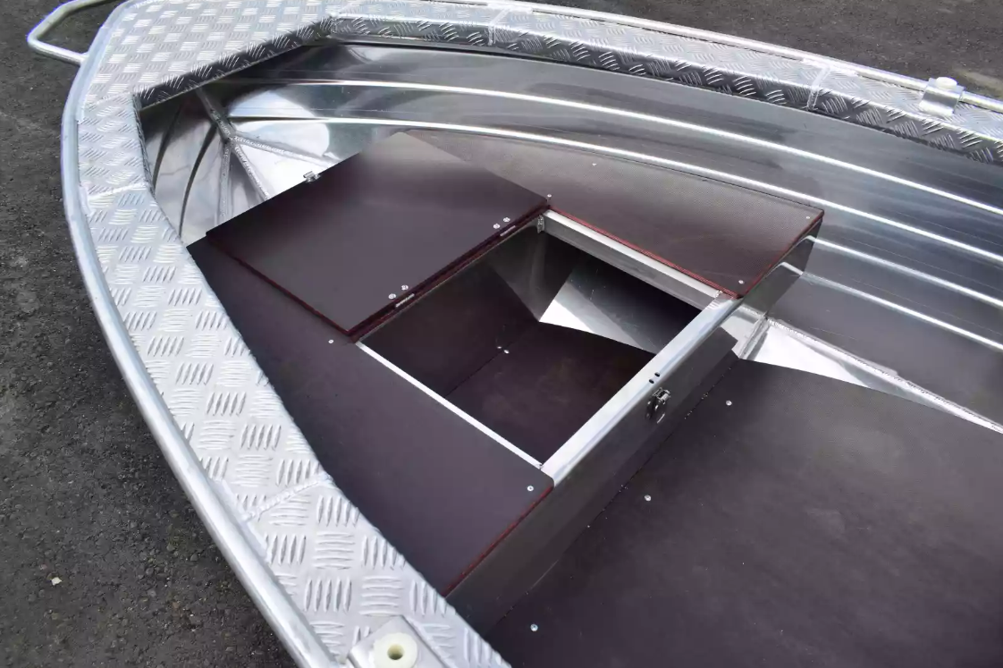 Алюминиевая лодка Wyatboat-390Р Увеличенный борт в Бийске