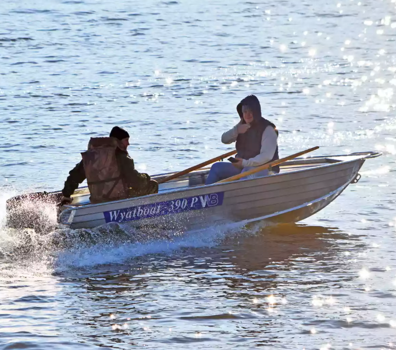 Алюминиевая лодка Wyatboat-390 P в Бийске