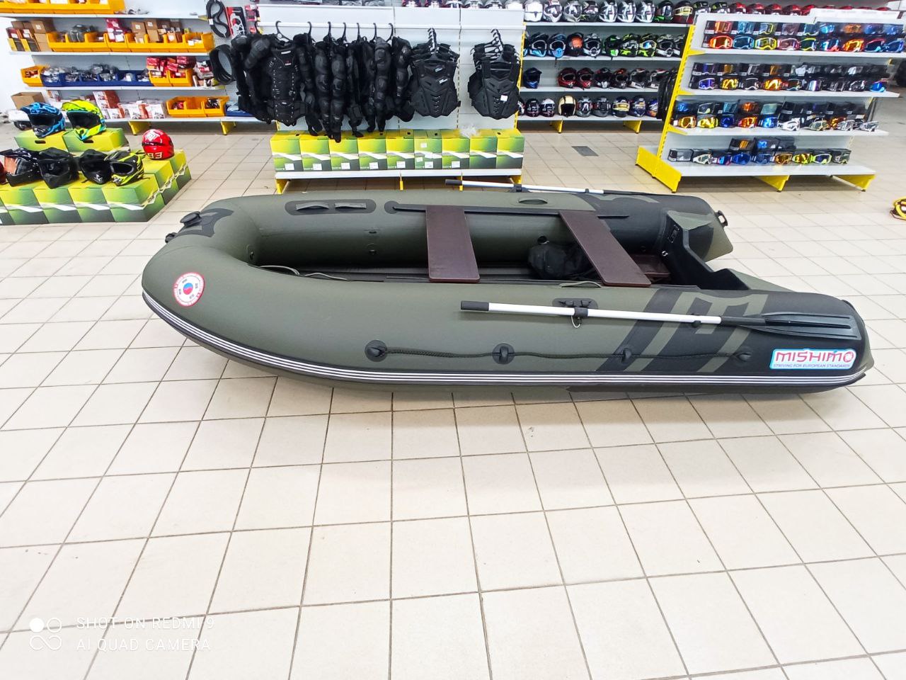 Лодка MISHIMO RIVER JET 410 под водомет в Бийске