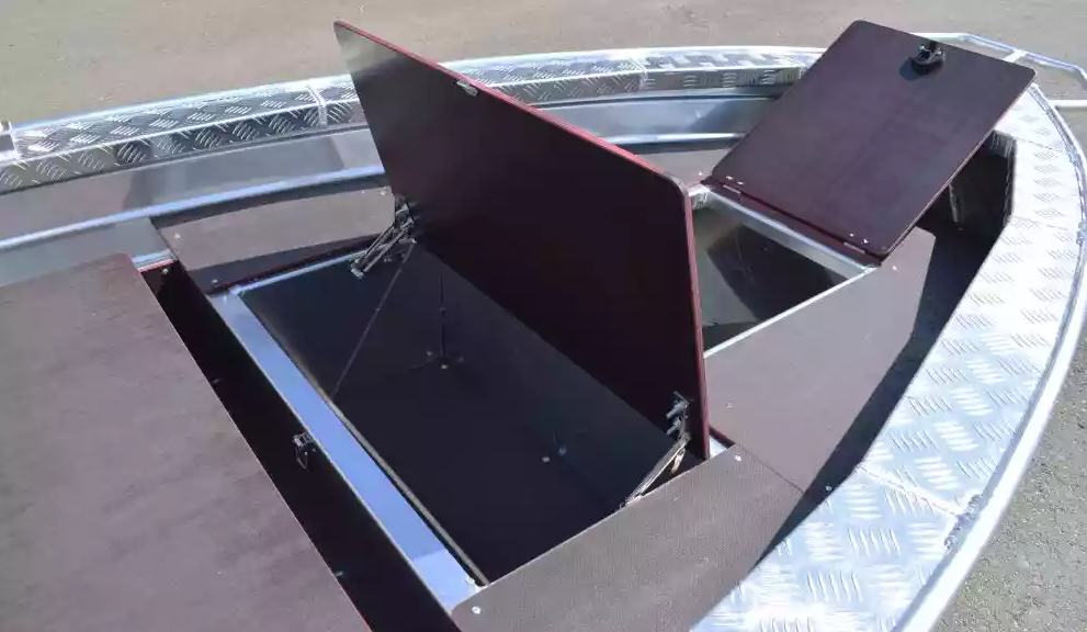 Алюминиевая лодка Wyatboat-390Р Fish в Бийске