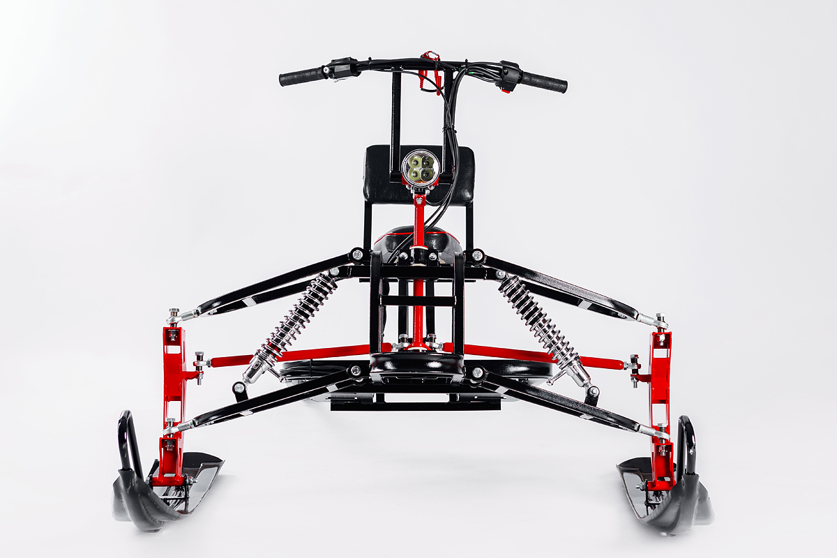 Лыжный модуль IKUDZO с подогревом ручек металлические лыжи в Бийске