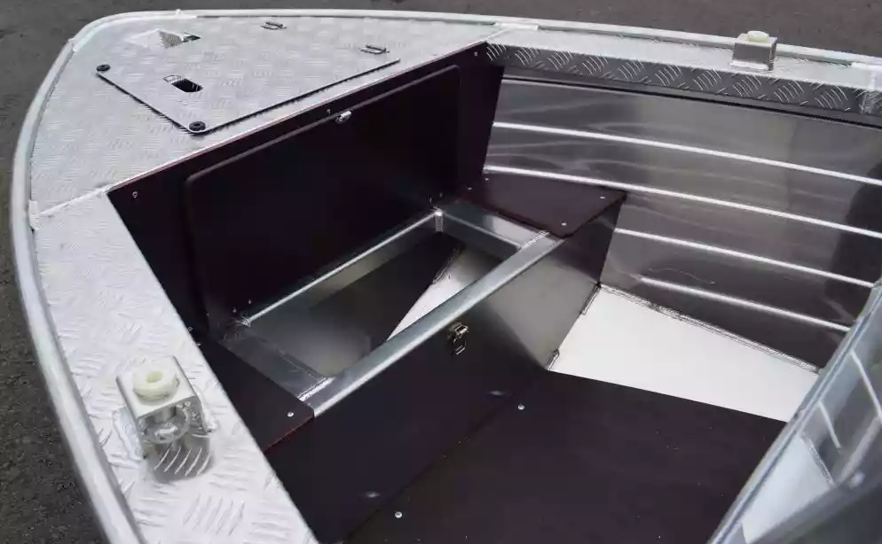 Алюминиевая лодка Wyatboat-390 DCM Увеличенный борт в Бийске