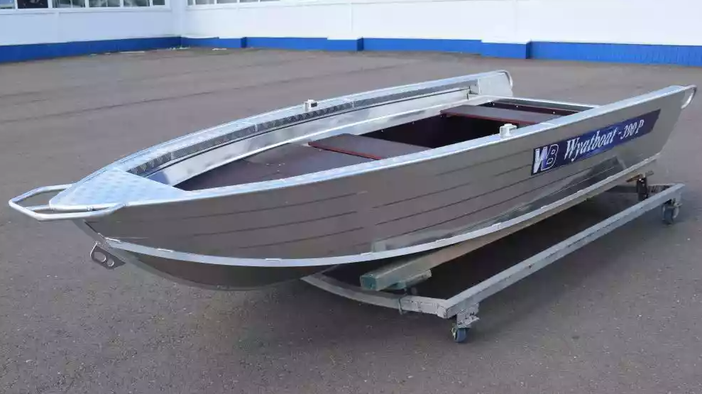 Алюминиевая лодка Wyatboat-390Р Fish в Бийске
