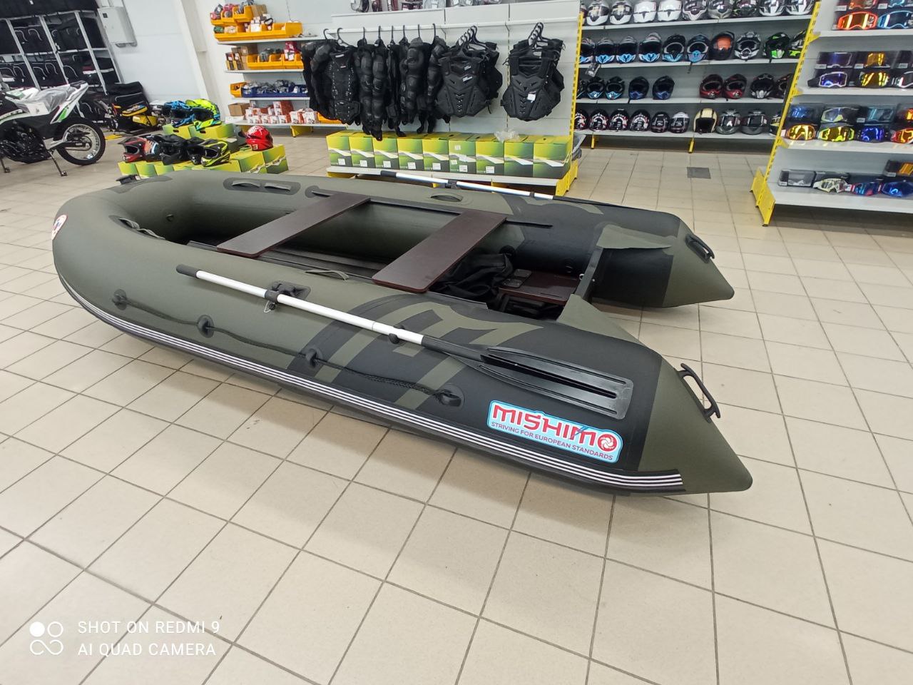 Лодка MISHIMO RIVER JET 410 под водомет в Бийске