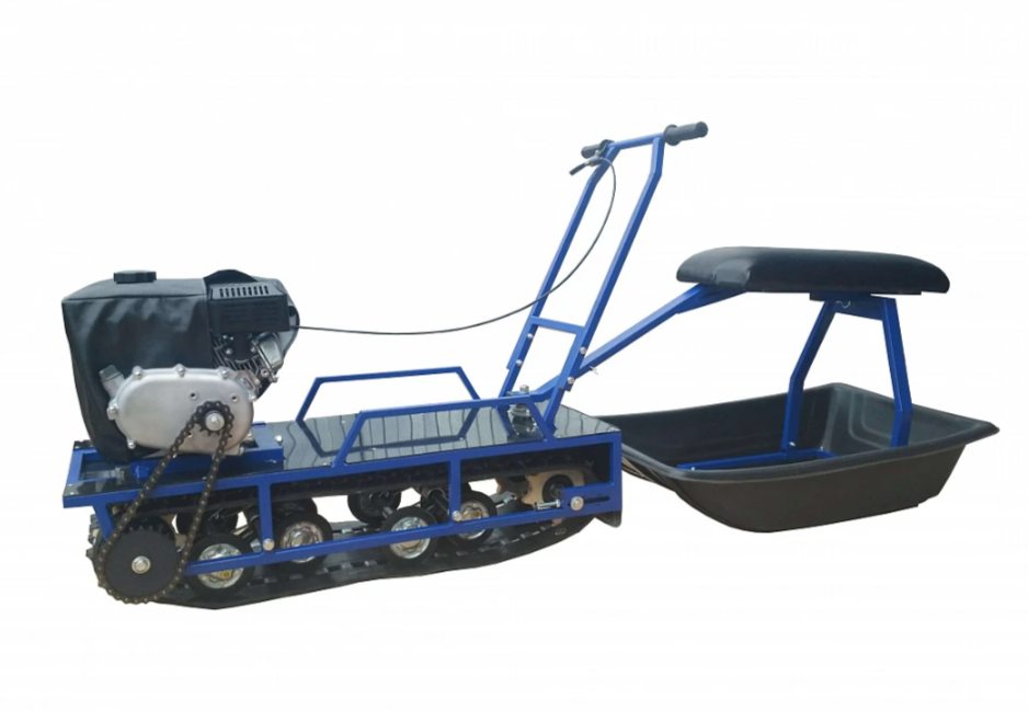 Мотобуксировщик Альбатрос-L 8 с фарой в Бийске