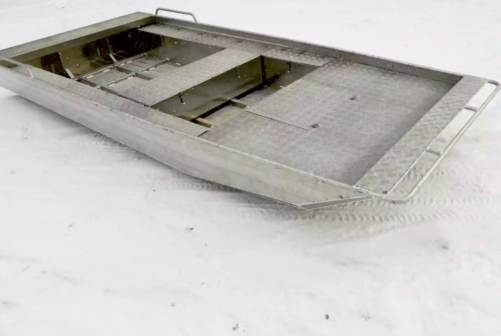 Алюминиевая лодка Wyatboat-390 Jonboat в Бийске