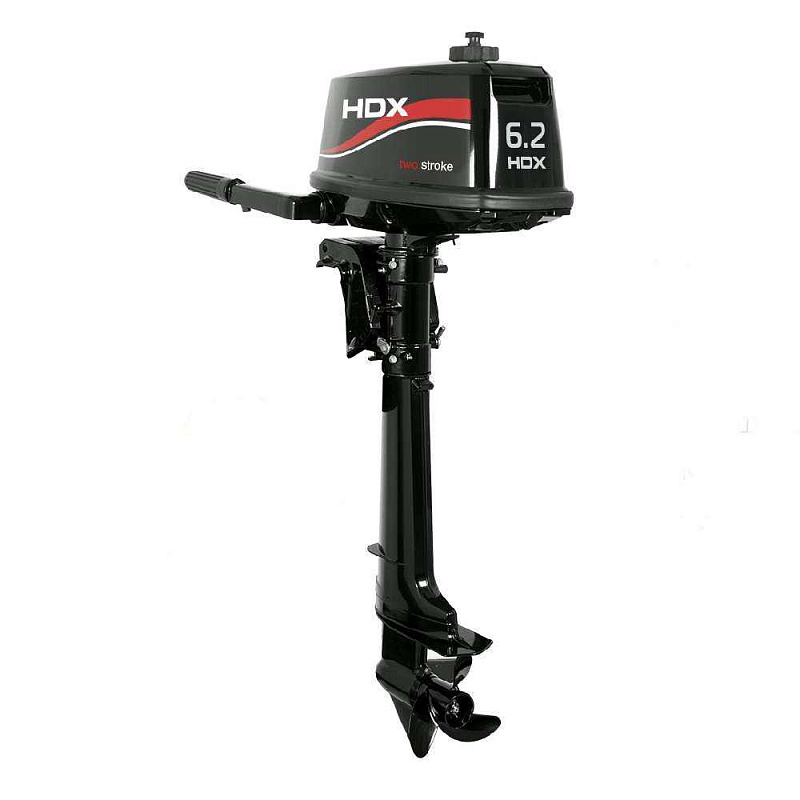 Лодочный мотор 2-х тактный HDX R series T 6,2 BMS (с топливным баком 24л) в Бийске
