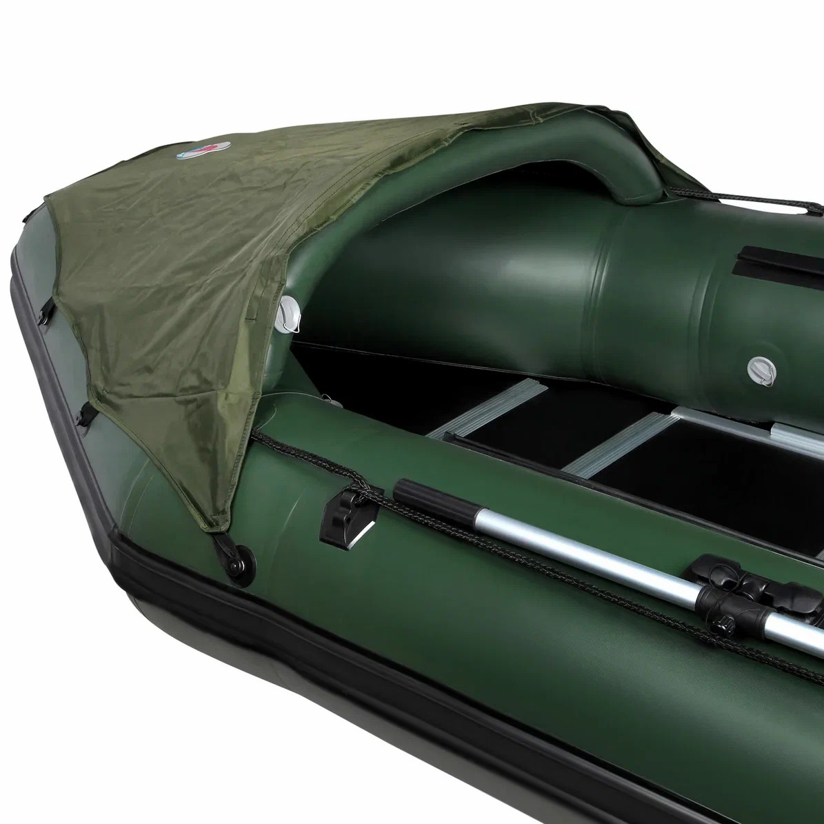 КОМПЛЕКТ НОСОВОГО ТЕНТА К ЛОДКЕ SMARINE SDP MAX 365-380 ЗЕЛЕНЫЙ в Бийске