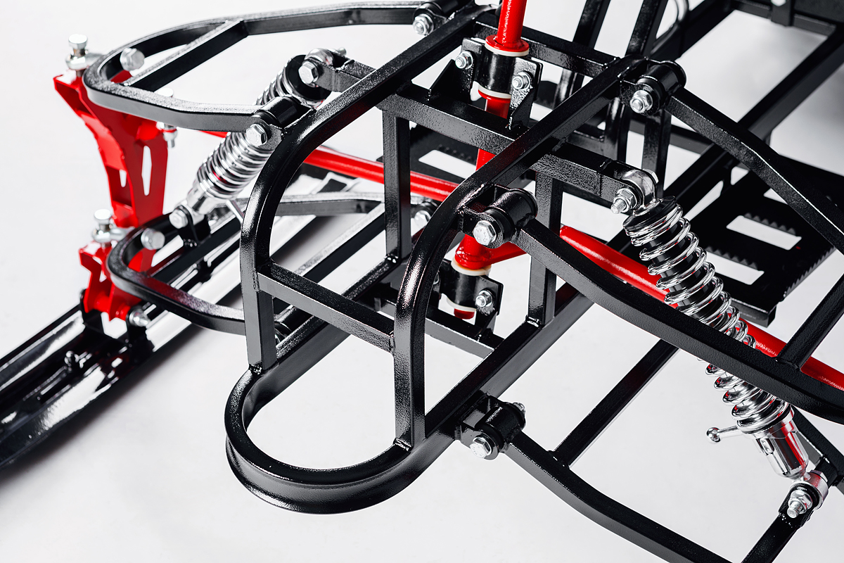 Лыжный модуль IKUDZO с подогревом ручек металлические лыжи в Бийске