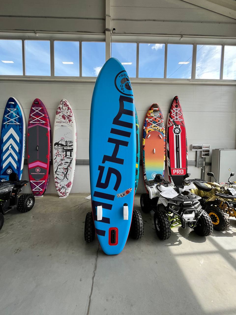 SUP (САП) Доска MISHIMO FLY AIR BLUE 10,8’ (330см) в Бийске