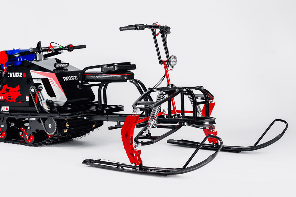 Лыжный модуль IKUDZO TERRAIN с подогревом ручек пластиковые лыжи в Бийске