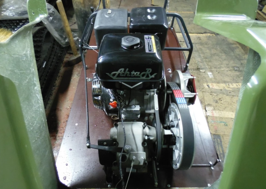Мотобуксировщик AhtaR LR13 с реверс-вариатором Буран (задний ход) в Бийске