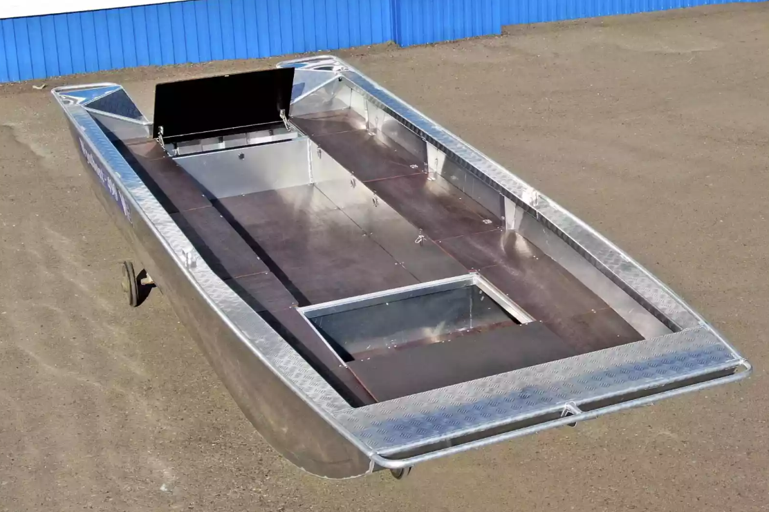 Алюминиевая лодка Wyatboat-490 Jonboat в Бийске