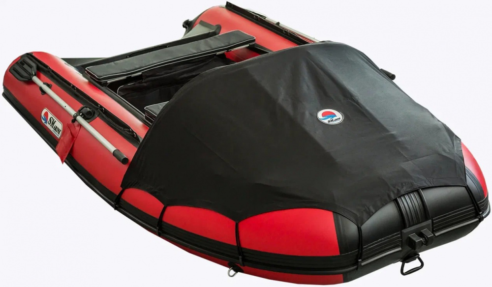 КОМПЛЕКТ НОСОВОГО ТЕНТА К ЛОДКЕ SMARINE AIR MAX 380 ЧЕРНЫЙ в Бийске