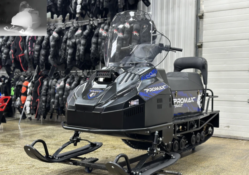 Снегоход PROMAX YAKUT R/К 500 2.0 4T 29 LONG в Бийске