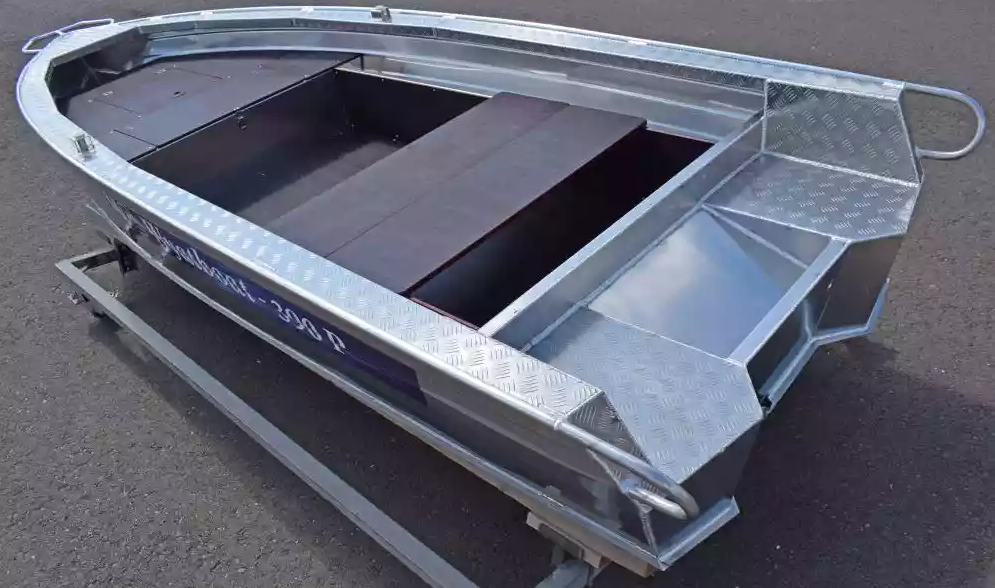 Алюминиевая лодка Wyatboat-390Р Fish в Бийске