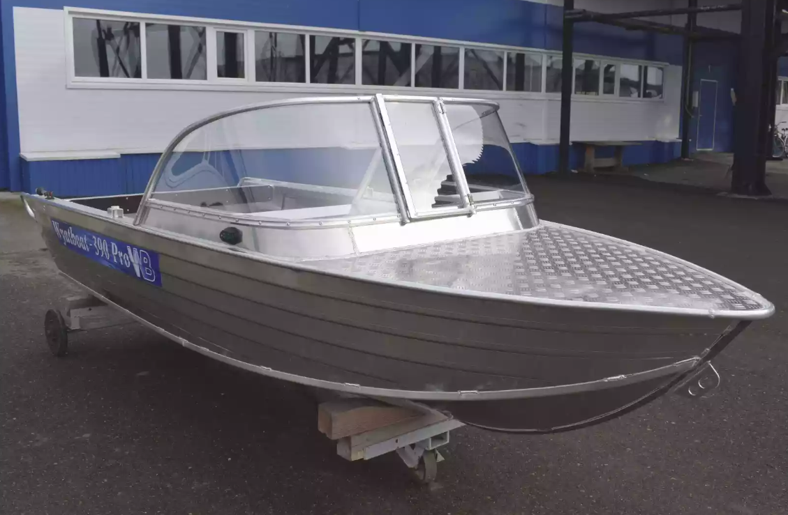 Алюминиевая лодка Wyatboat-390 Pro в Бийске