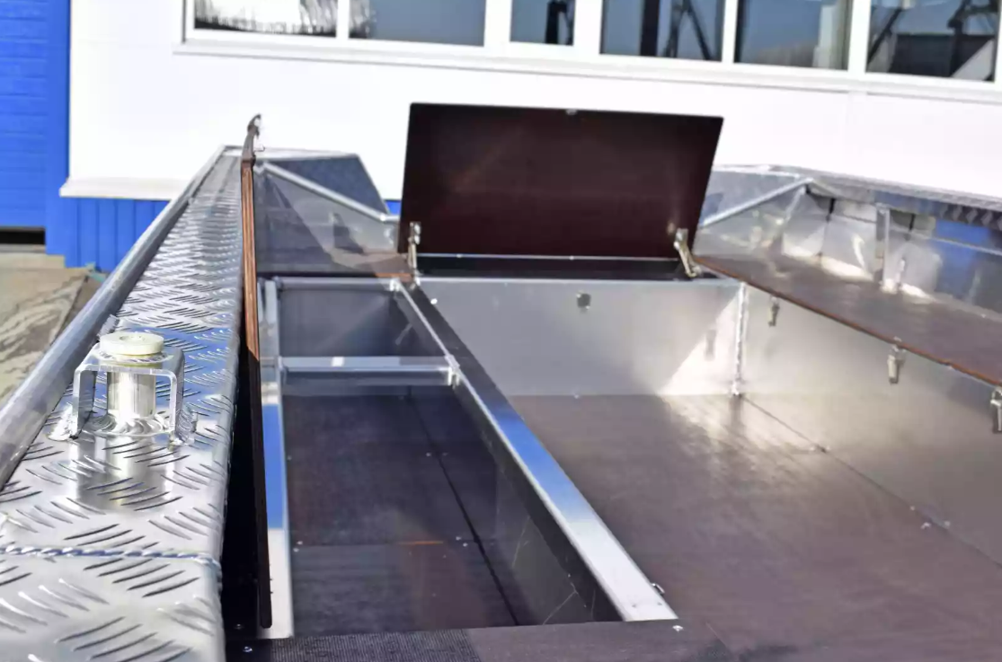 Алюминиевая лодка Wyatboat-490 Jonboat в Бийске