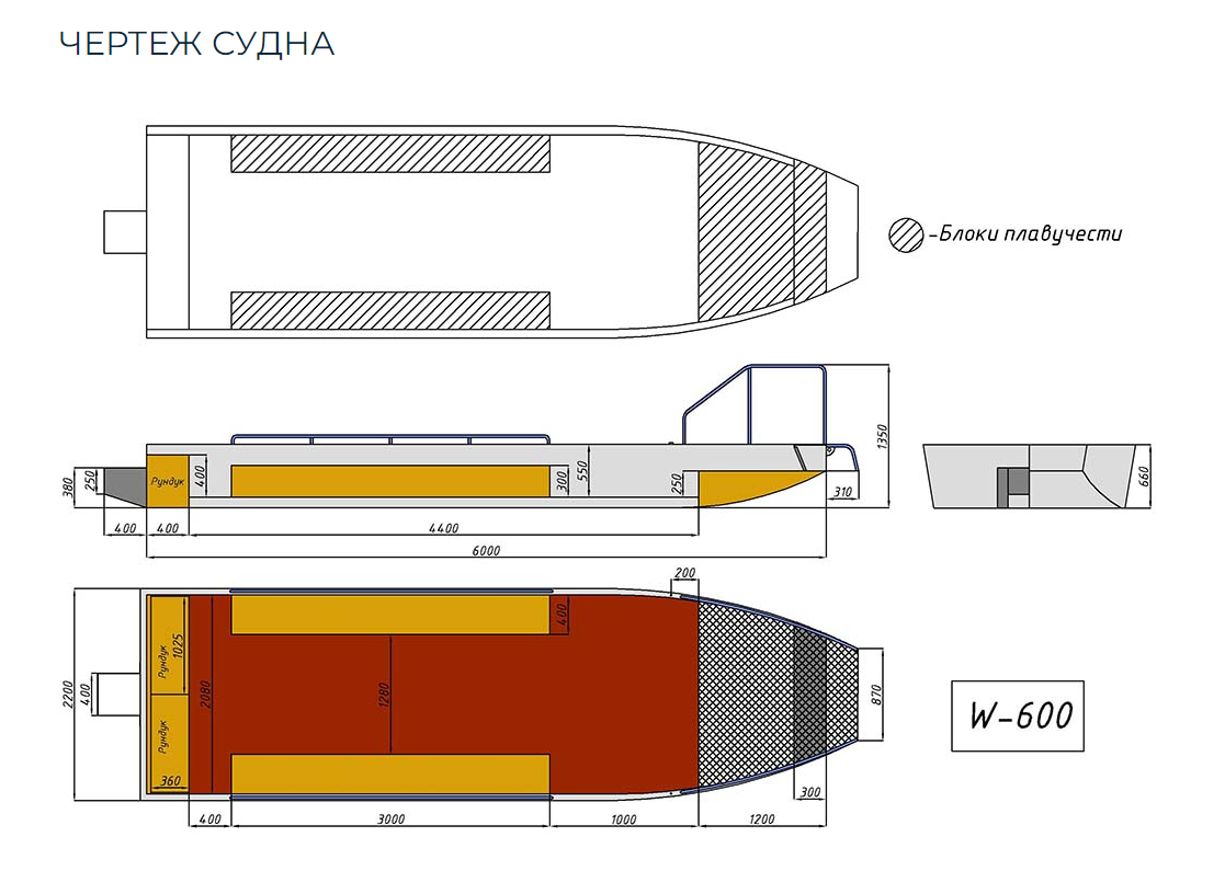 Алюминиевая лодка Wyatboat-600 в Бийске