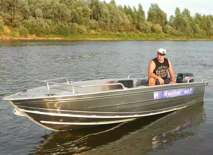 Алюминиевая лодка Wyatboat-460 P в Бийске