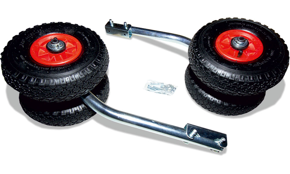 Транцевые колеса модульные двойные усиленные (быстросъемные) в Бийске