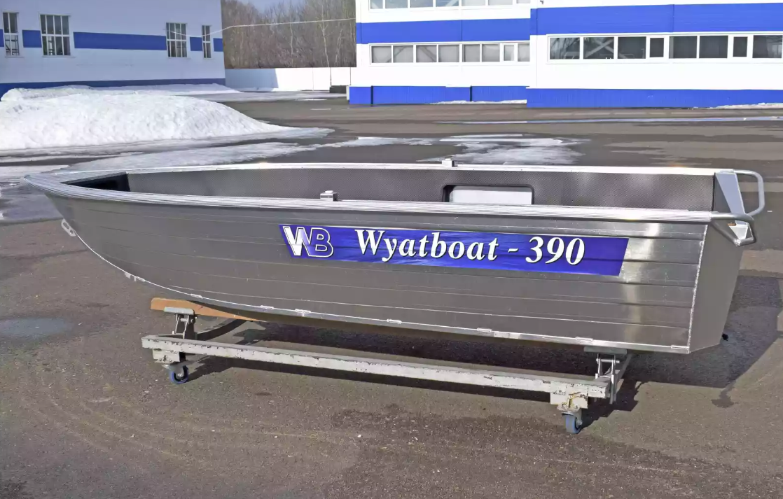 Алюминиевая лодка Wyatboat-390 Р NEW в Бийске