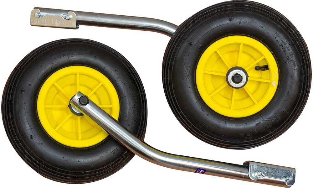 Транцевые колеса 330 мм модульные удлиненные в Бийске