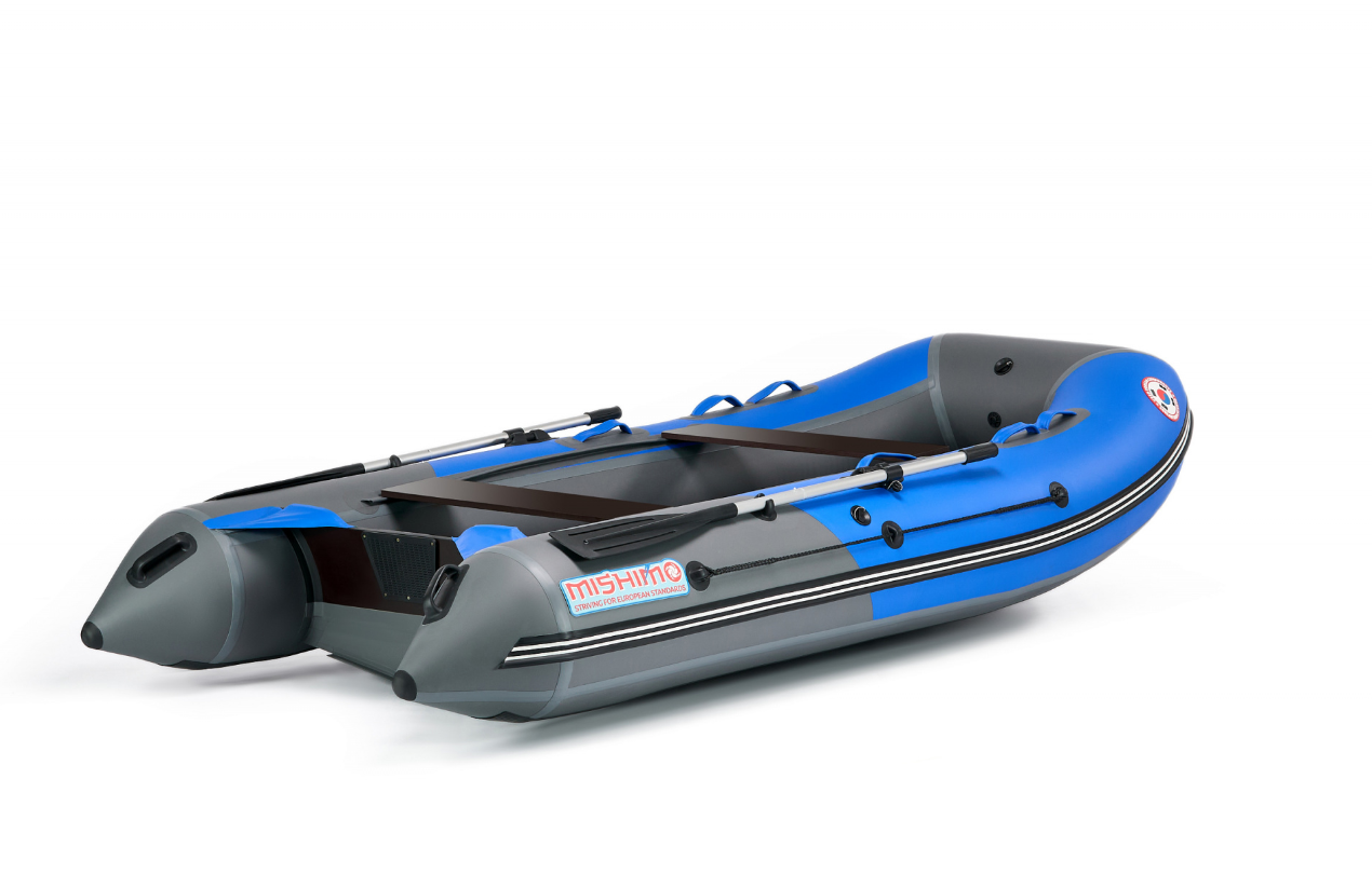 КОМПЛЕКТ ЛОДКА MISHIMO PRO 350 + ЛОДОЧНЫЙ МОТОР MARLIN MP 9.9 (15) AMHS PROLINE в Бийске