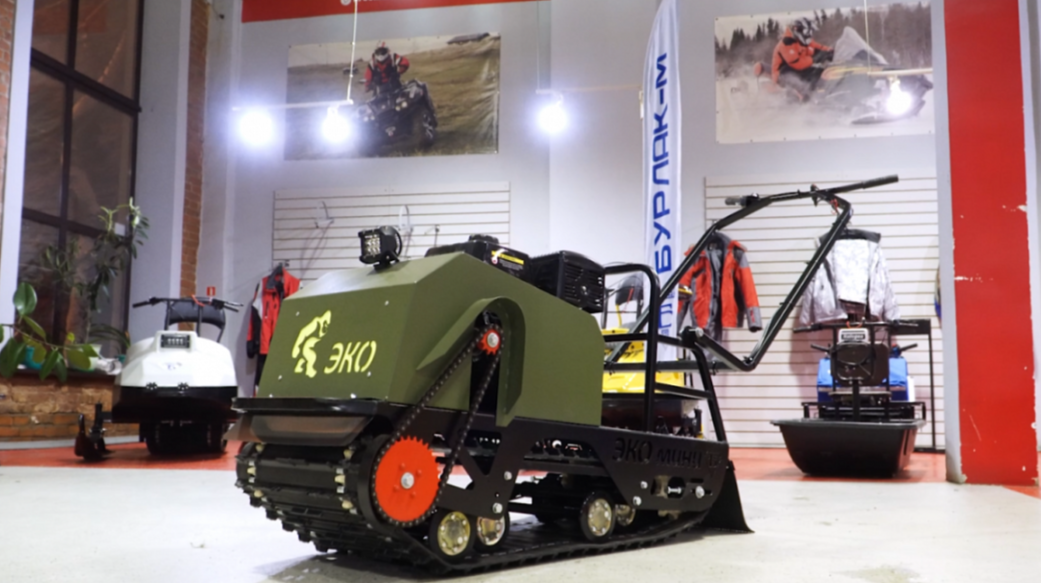 Мотобуксировщик ЭКО-Мини 15 лс (рама цельнометаллическая гнутая) в Бийске