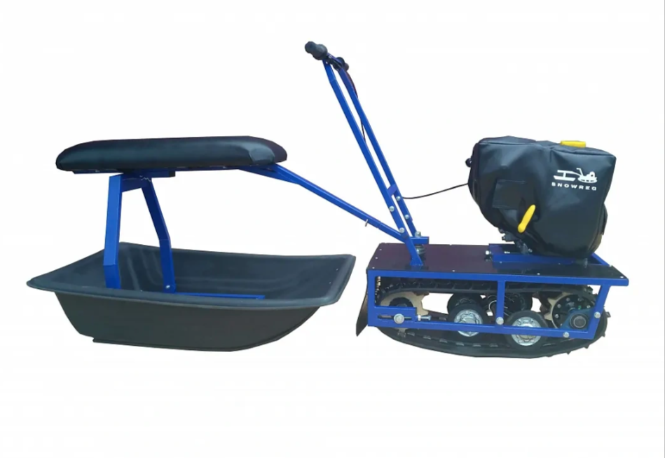 Мини-мотобуксировщик Альбатрос-М с фарой в Бийске