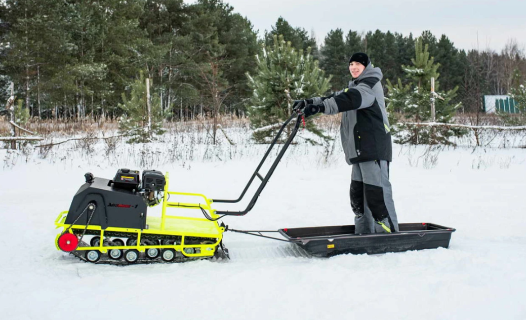 Мотобуксировщик Бурлак ХОЗЯИН-1 (капот металл) в Бийске