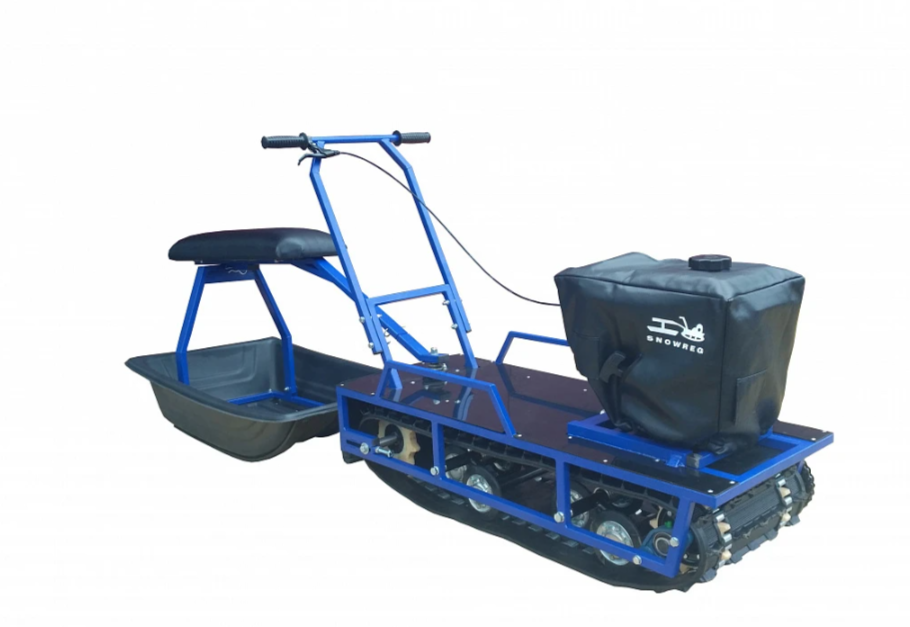 Мотобуксировщик Альбатрос-L 8 с фарой в Бийске