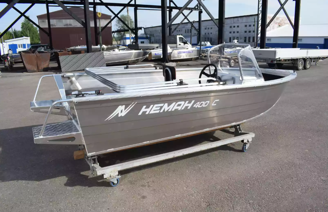 Алюминиевая лодка Неман-400 С в Бийске