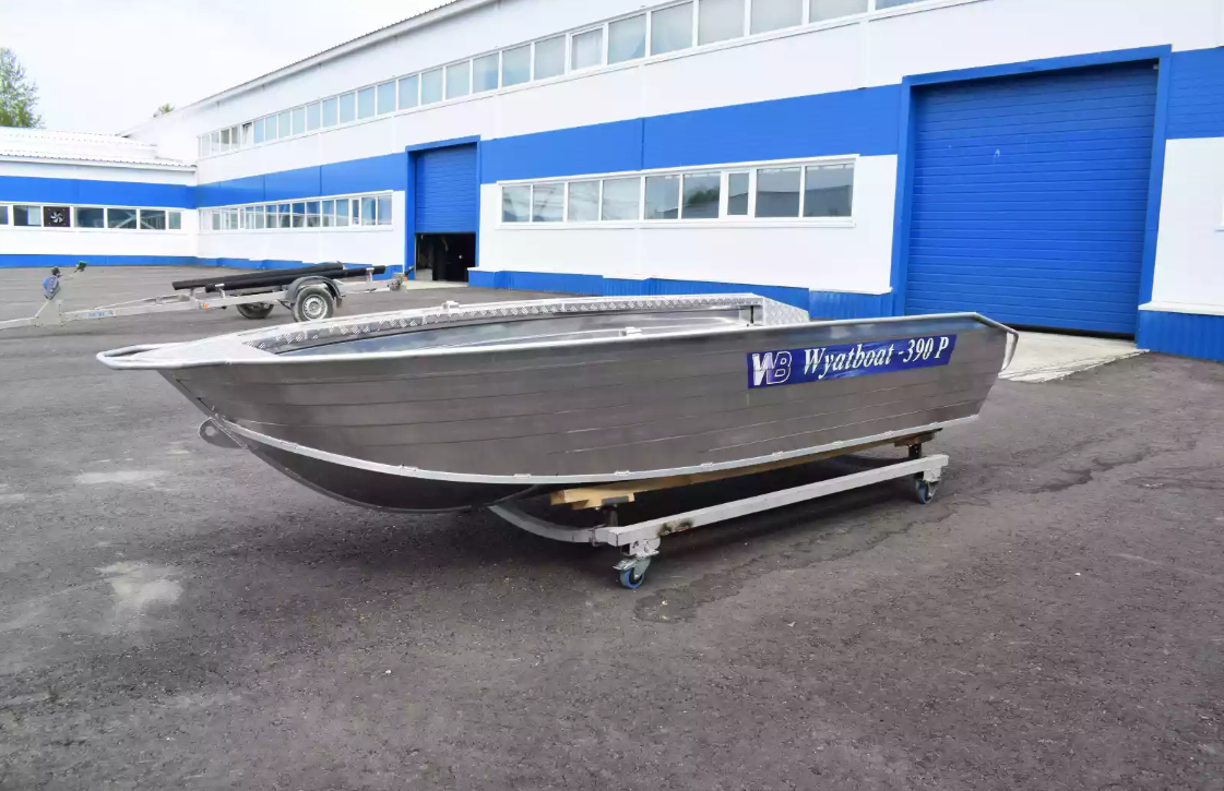 Алюминиевая лодка Wyatboat-390Р Увеличенный борт в Бийске