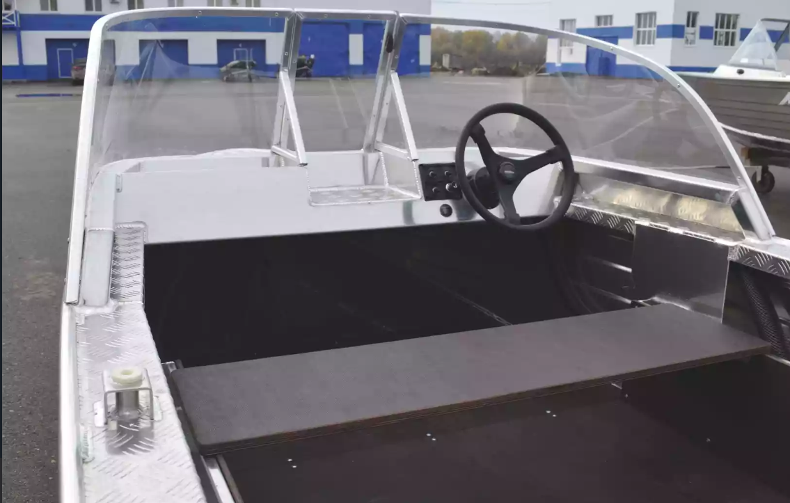 Алюминиевая лодка Wyatboat-390 Pro в Бийске