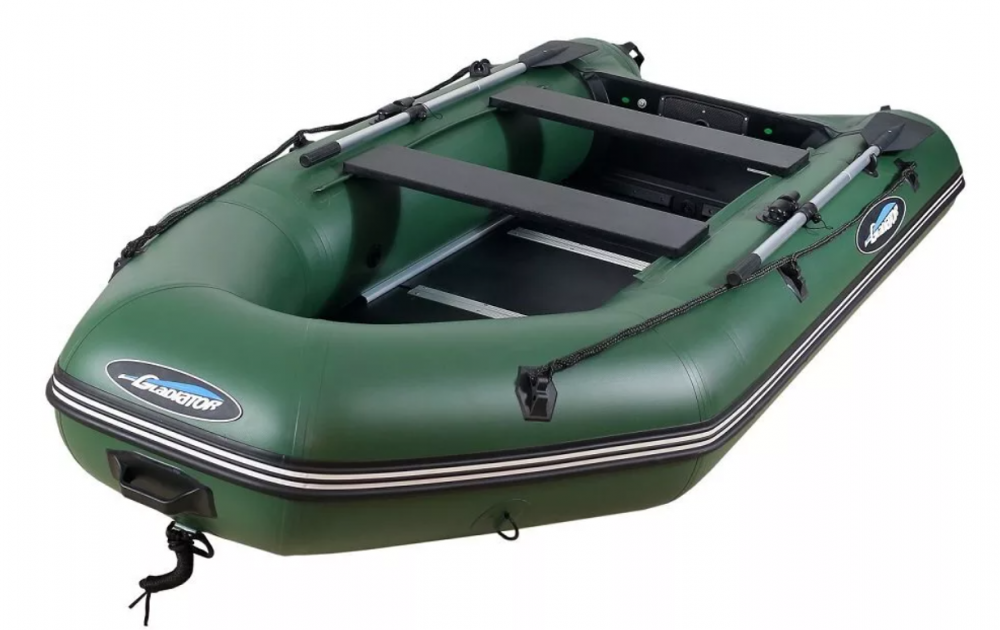 МОТОРНО-ГРЕБНАЯ ЛОДКА ПВХ GLADIATOR A 320 ТК С ФАНЕРНЫМ ПОЛОМ в Бийске