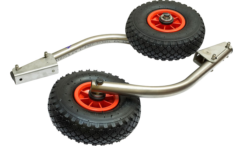 Транцевые колеса модульные для нднд из нержавеющей стали в Бийске