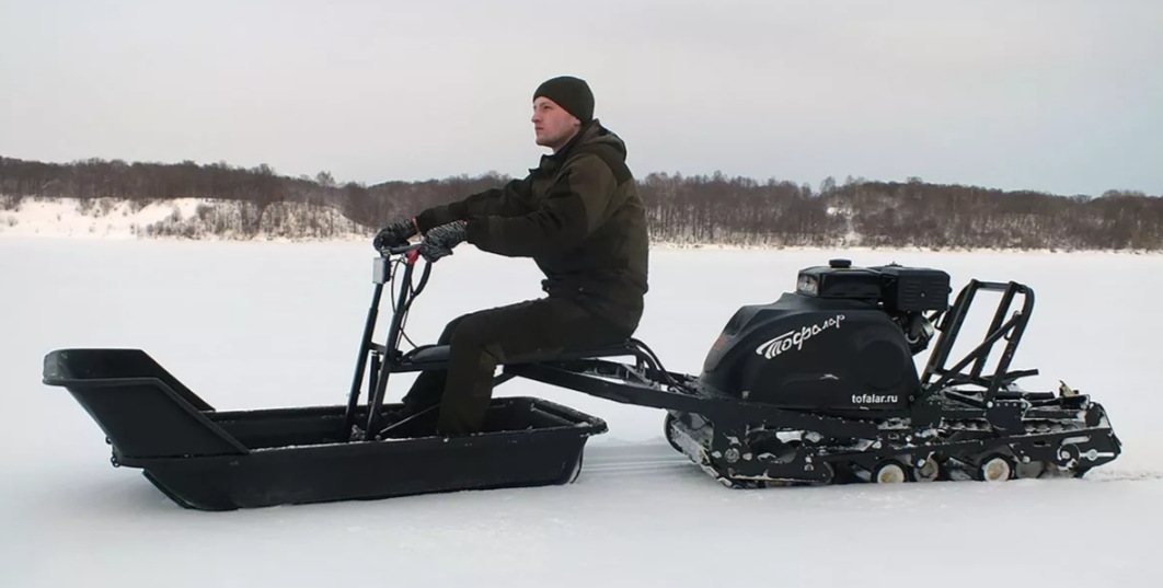 Мотобуксировщик Тофалар 500 с модулем Толкач в Бийске