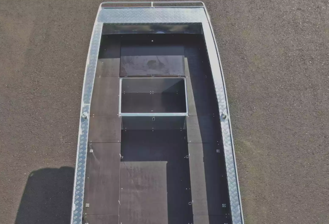 Алюминиевая лодка Wyatboat-490 Jonboat в Бийске