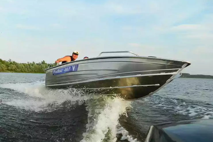 Алюминиевая лодка Wyatboat-460 P в Бийске