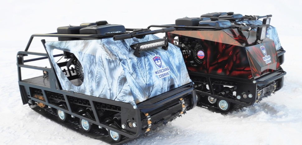 Мотобуксировщик Irondog (Железная собака) M600 20  Камуфляж Охотник в Бийске