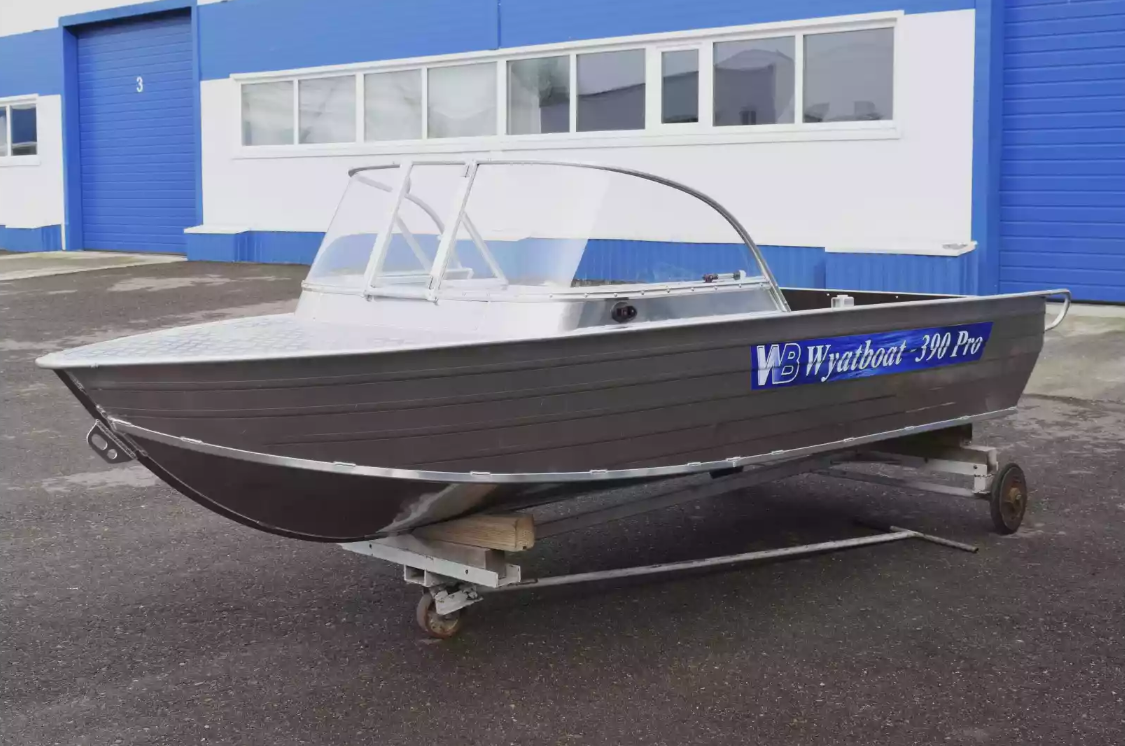 Алюминиевая лодка Wyatboat-390 Pro в Бийске