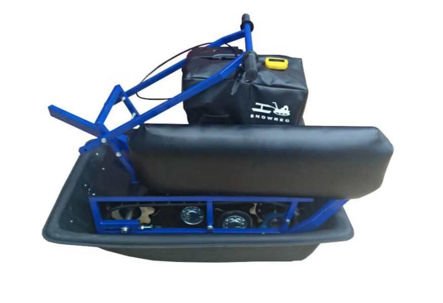 Мини-мотобуксировщик Альбатрос-М с фарой в Бийске