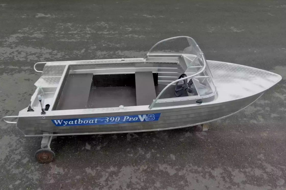 Алюминиевая лодка Wyatboat-390 Pro в Бийске