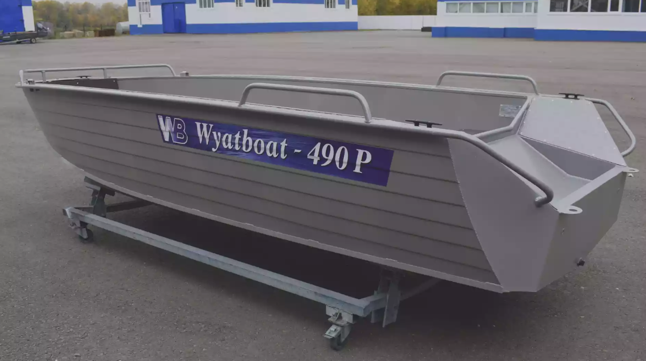 Алюминиевая лодка Wyatboat-490 P в Бийске