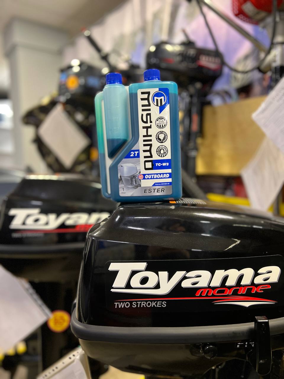 Масло MISHIMO 2T OUTBOARD (ESTER) полусинтетика 1 л в Бийске